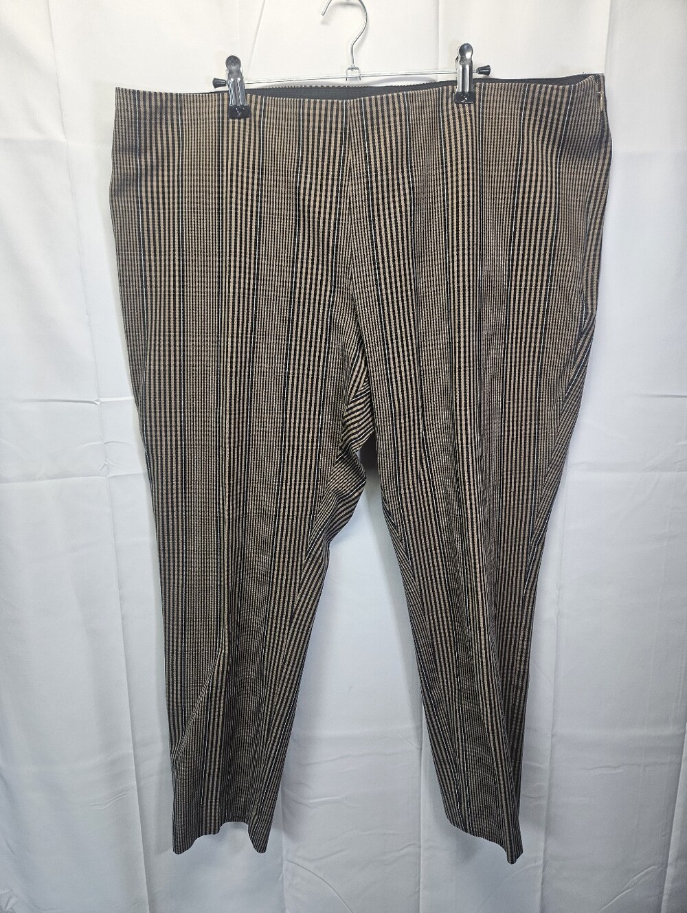 A New Day Brown Check Ankle Pants